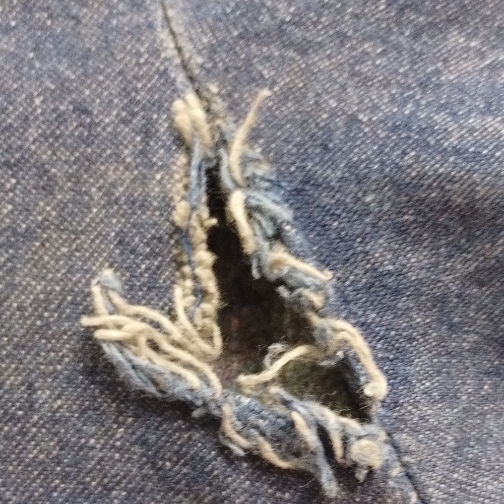 Big Ben By Wrangler Blanket Lined Denim Coat Vintage View 4